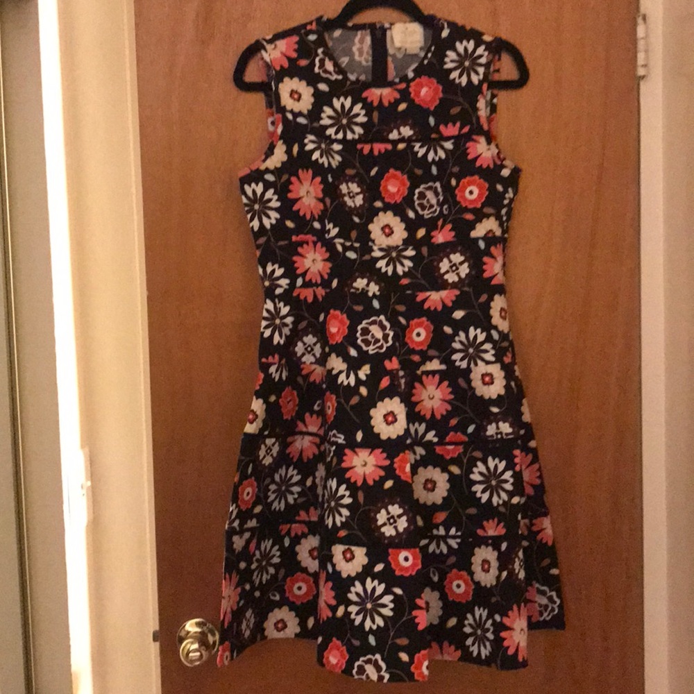 Kate Spade Casa Flora Poplin Dress